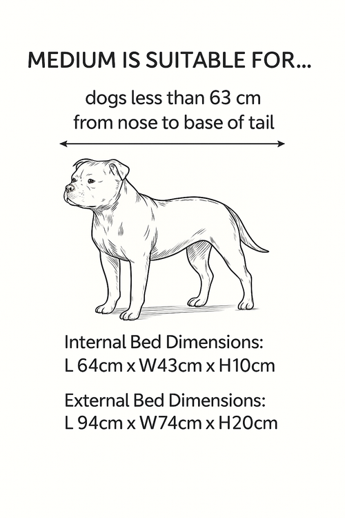 Finally, a bed that works as hard as your dog does.