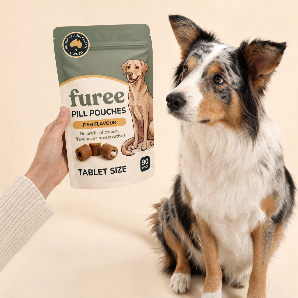 Furee Pill Pouches™ — a simpler way to give the daily tablet